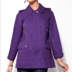 Coach Military Style jacket - like new - xs